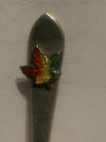 Ste Adele Quebec Maple Leaf Souvenir Spoon