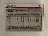 #81 Wade Davis Colorado Rockies 2019 Topps Series One Baseball Card