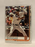 #190 Steven Duggar Rookie San Francisco Giants 2019 Topps Series One Baseball Card