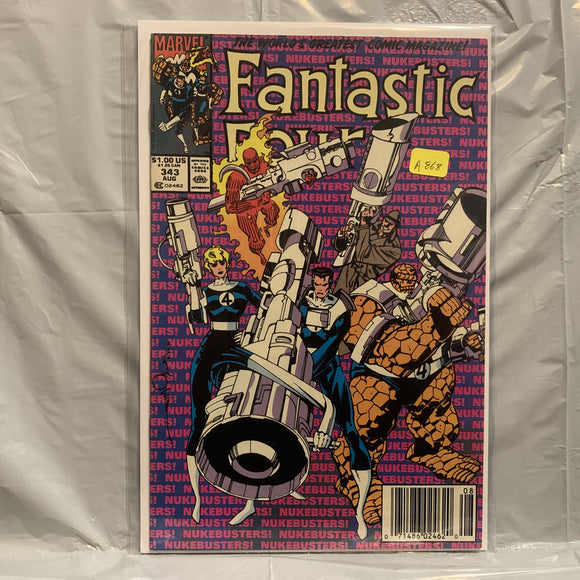 #343 Fantastic Four  Marvel Comics AO 7557