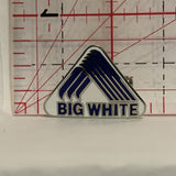 Big White Logo Lapel Hat Pin