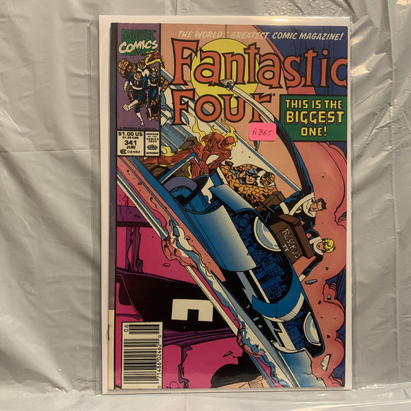 #341 Fantastic Four This is the Biggest One Marvel Comics AO 7560