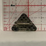 Big White Logo Lapel Hat Pin