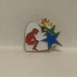Heart Stars Person Lapel Hat Pin