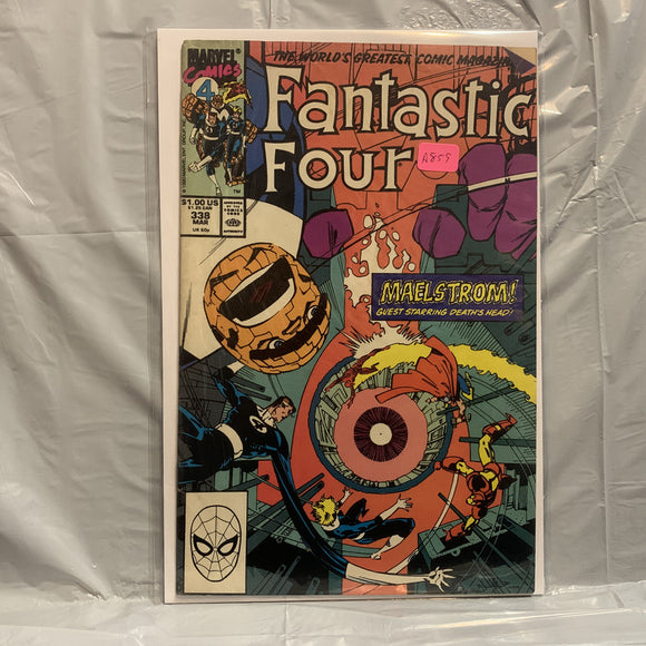 #338 Fantastic Four Maelstrom Marvel Comics AO 7563