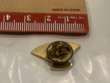 Alaska State Flag Fan Lapel Hat Pin
