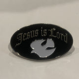 Jesus is Lord Dove Lapel Hat Pin AC