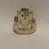 A Town with a Tomorrow Blackfalds Alberta Lapel Hat Pin