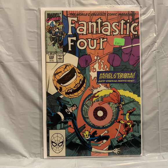 #338 Fantastic Four Maelstrom Marvel Comics AO 7568