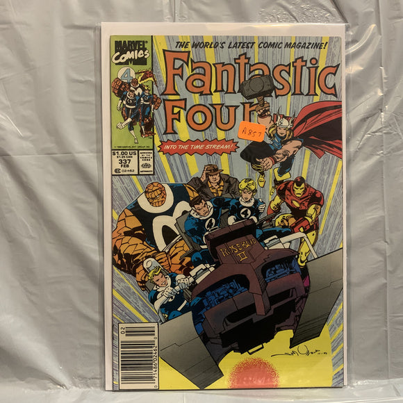 #337 Fantastic Four into the Time Stream Marvel Comics AO 7572