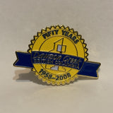 Dawson Creek British Columbia 1958 2008 Fifty Years Lapel Hat Pin