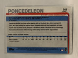 #140 Daniel Poncedeleon Rookie St Louis Cardinals 2019 Topps Series One Baseball Card