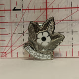 B.C. O.A.P.O. Dogwood Flower Maple Leaf Lapel Hat Pin