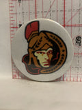 Ottawa Senators Team Logo NHL Hockey Button Pinback