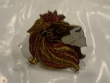 Lion Head Lapel Hat Pin