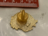 Lion Head Lapel Hat Pin