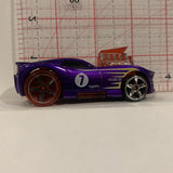 Purple Stock Racer ©2006 Hot Wheels Diecast Cars CE