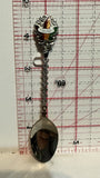 Timmins Ontario Maple Leaf Souvenir Spoon