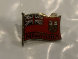 Manitoba Province Flag Lapel Hat Pin