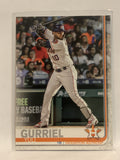 #55 Yuli Gurriel Houston Astros 2019 Topps Series One Baseball Card