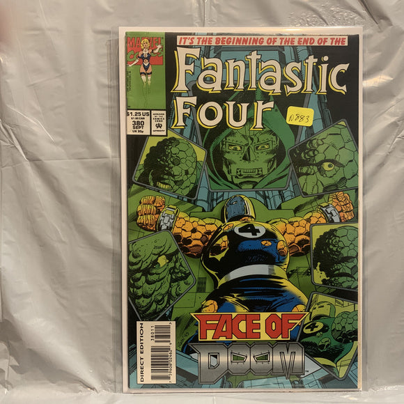 #380 Fantastic Four Face of Doom Marvel Comics AO 7587