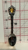 Bighorn Reserve Alberta Wild Rose Souvenir Spoon