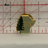 Manitoba White Spruce Province Lapel Hat Pin