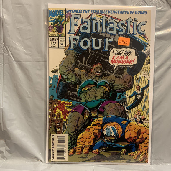 #379 Fantastic Four I am a Monster Marvel Comics AO 7590