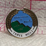Three Hills Wheat Capital of Alberta  Lapel Pin