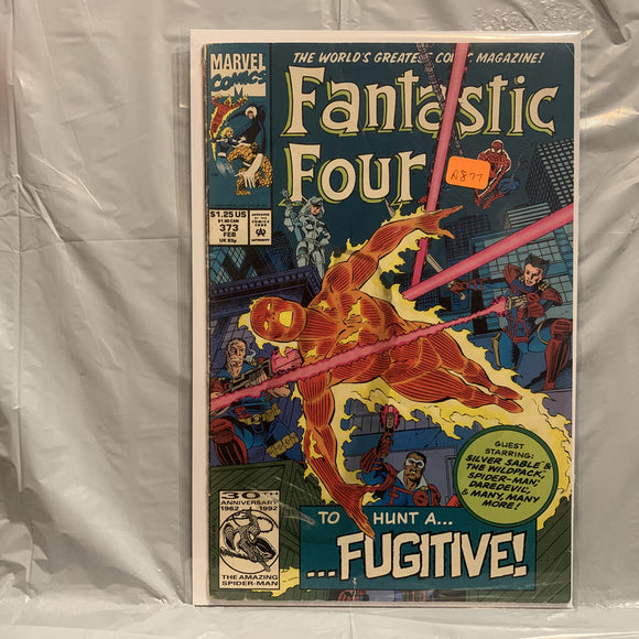 #373 Fantastic Four To Hunt a Fugitive Marvel Comics AO 7593