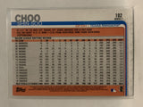 #102 Shin-Soo Choo Texas Rangers 2019 Topps Series One Baseball Card