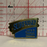 Surprise You're in Tourism Lapel Hat Pin