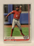#316 Adam Eaton Washington Nationals 2019 Topps Series One Baseball Card