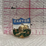 Castor Beaver Alberta  Lapel Pin