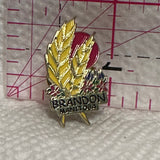 Brandon Manitoba Wheat  Lapel Pin