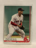 #228 Rafael Devers Boston Red Sox 2019 Topps Series One Baseball Card