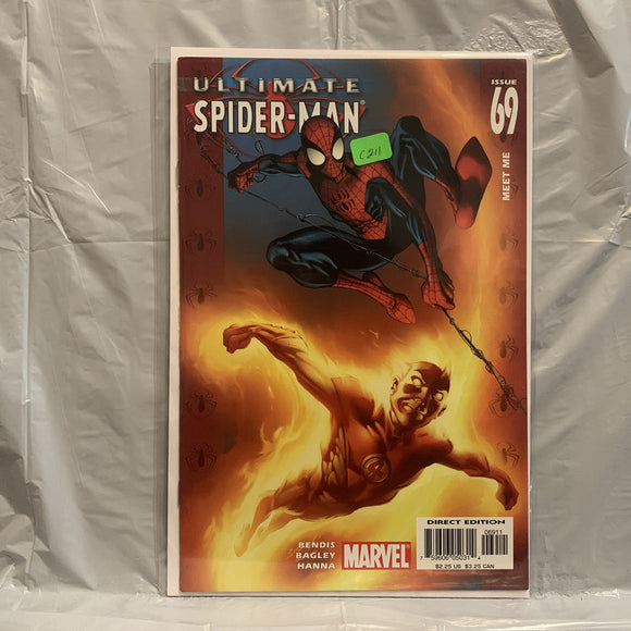 #69 Ultimate Spider-Man Meet Me Marvel Comics AP 7608