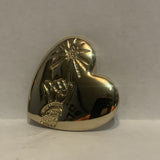 Fantasia Mickey Mouse on a Heart Lapel Hat Pin
