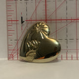 Fantasia Mickey Mouse on a Heart Lapel Hat Pin