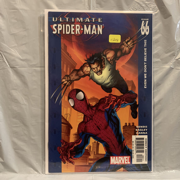 #66 Ultimate Spider-Man Even We Don't Believe This Marvel Comics AP 7610