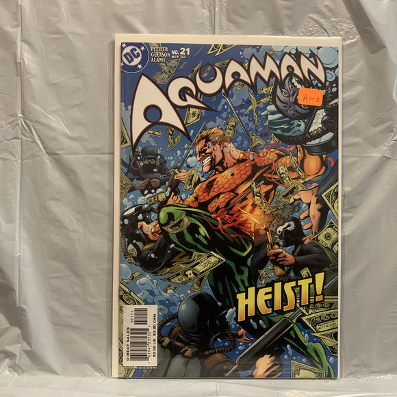 #21 Aquaman Heist DC Comics AP 7613