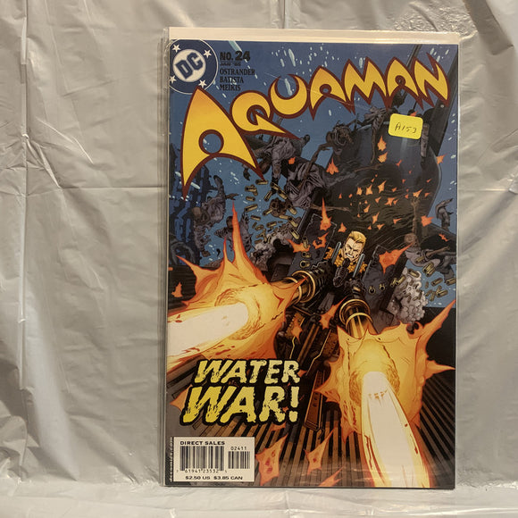 #24 Aquaman Water War DC Comics AP 7614