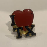 I Love Heart Texas  Lapel Hat Pin AD