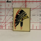 AMC Native Feathered Headress Lapel Hat Pin