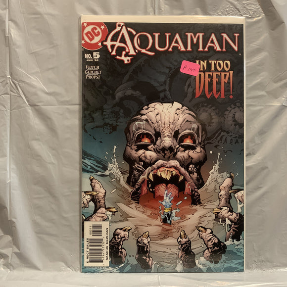 #5 Aquaman In Too Deep DC Comics AP 7620