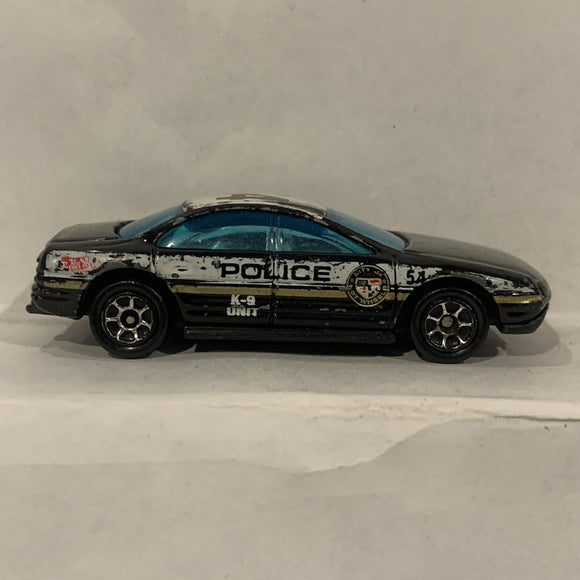 Black K-9 Police '93 Warner Hot Wheels Diecast Cars CJ