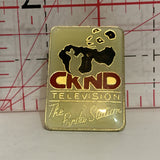 CKND Television Panada Bear The Panda Station Lapel Hat Pin