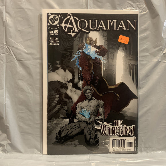 #6 Aquaman The Withering DC Comics AP 7623