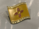 New Mexico Flag 2017 Global Connect Lapel Hat Pin