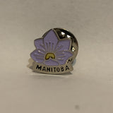 Manitoba Crocus Flower Lapel Hat Pin